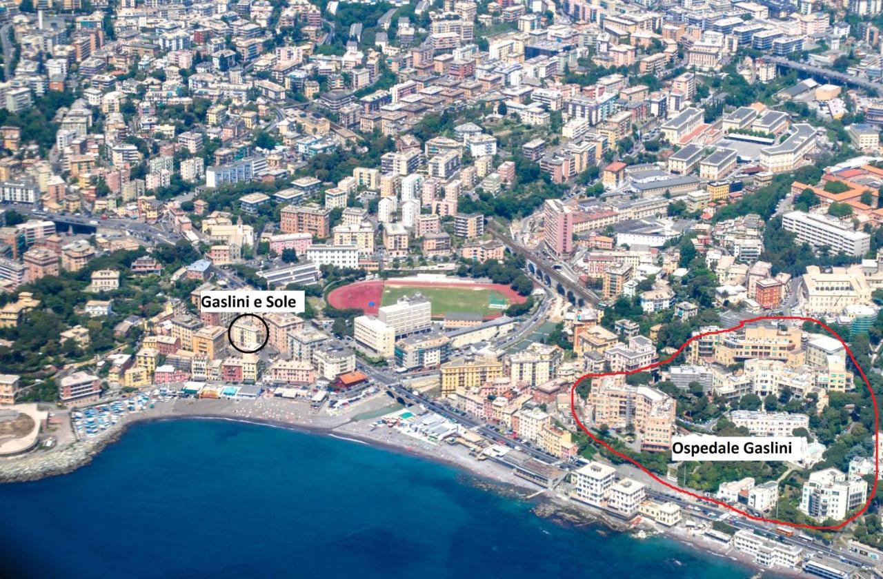 Gaslini E Sole Hotel Genua Buitenkant foto